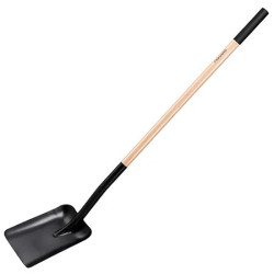 Buy Fiskars Solid Shovel with Wooden Handle (1066724)