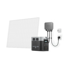 Купити Комплект EcoFlow PowerStream - мікроінвертор 600W та зарядна станція Delta Max