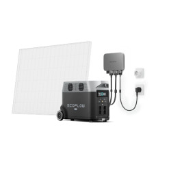 Купить Комплект EcoFlow PowerStream – микроинвертор 800W + зарядная станция Delta Pro