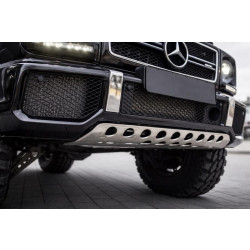 Купить Защита переднего бампера нержавейка для Mercedes G сlass W463 1990-2018 гг