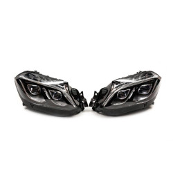 Купити Передні фари (для переобладнаних авто з GL в GLS, 2 шт) для Mercedes GL/GLS сlass X166 2012-2019 рр