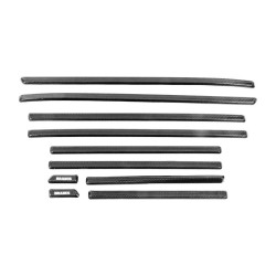 Купити Молдинги BRB Carbon (10 шт) для Mercedes G сlass W465 2025- рр