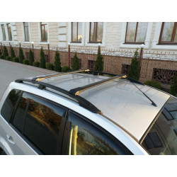 Купить Поперечины на стандартные рейлинги WingCarrier V1 (2 шт) до 110 см, Серые