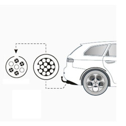 Купить Адаптер Thule Adapter 13 pin - 7 pin 990700 (TH 990700)