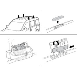 Купити Монтажный комплект Thule 3148 для Opel Combo (mkIII)(C) 2002-2012 (TH 183148)