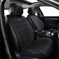 Купить Комплект преміум накидок для сидінь CarLife Racer, black