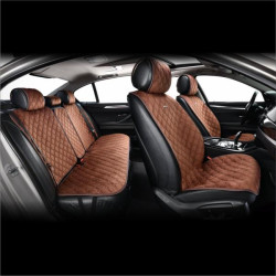 Купить Комплект преміум накидок для сидінь CarLife Turbo, coffee