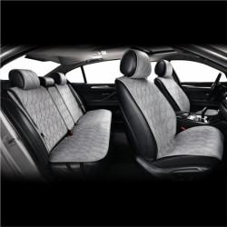 Купити Комплект преміум накидок для сидінь CarLife Racer, grey