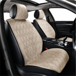 Купить Комплект преміум накидок для сидінь CarLife Racer, biege