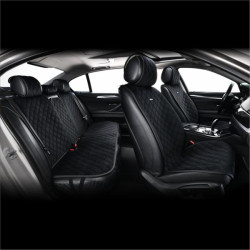 Купить Комплект преміум накидок для сидінь CarLife Turbo, black
