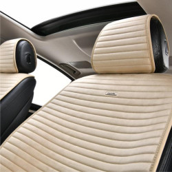 Купити Комплект преміум накидок для сидінь CarLife Sport, biege