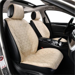 Купити Преміум накидки для передніх сидінь CarLife Nitro, biege 2шт
