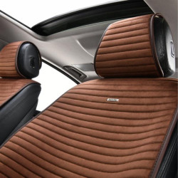 Купити Комплект преміум накидок для сидінь CarLife Sport, coffee