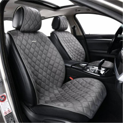 Купить Комплект преміум накидок для сидінь CarLife Nitro, grey