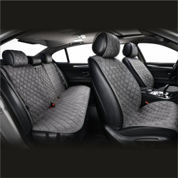 Купить Комплект преміум накидок для сидінь CarLife Nitro, grey