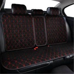 Купить Комплект преміум накидок для сидінь CarLife Nitro, black-red