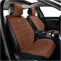 Купить Преміум накидки для передніх сидінь CarLife Racer, coffee 2шт