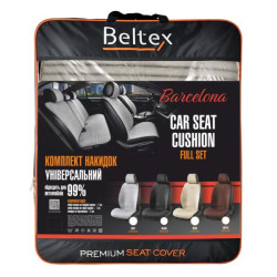 Купити Комплект преміум накидок для сидінь Beltex Barcelona, biege