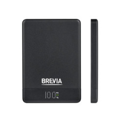 Купити Повербанк (Power Bank) Brevia ePower 5000mAh MagSafe SuperSlim PD20W, Qі15W LCD чорний