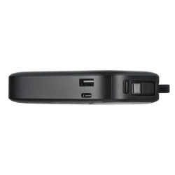 Купити Повербанк (Power Bank) Brevia ePower 10000mAh PD20W CompactMini LCD чорний + кабель