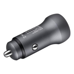 Купити Автомобільний зарядний пристрій Brevia ePower Dual Style Metal LED 48W 1xUSB-C+1xUSB-A