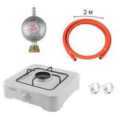 Купить Набір газовий: редуктор, шланг, портативна плита OR-101, хомути