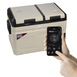 Купити Холодильник автомобільний Brevia 38л (компресор LG) двокамерний 23425