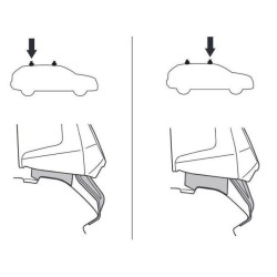 Купити Монтажный комплект Thule 5001 для Toyota Prius (mkIII) 2009-2015 (TH 145001)