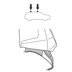 Купити Монтажный комплект Thule 5147 для Porsche Cayenne (mkII) 2010-2017 (TH 145147)