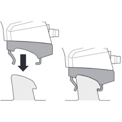 Купити Монтажный комплект Thule 6014 для Audi A6/S6/RS6 (mkIII-mkIV)(C6; C7)(wagon) 2004-2018 (TH 186014)