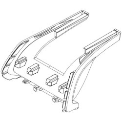 Купити Накладка опоры нижняя 50097 (Rapid Railing) (TH 1500050097)