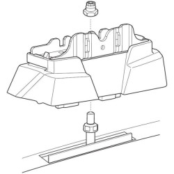Купити Монтажный комплект Thule 7021 для Mercedes-Benz C-Class (W204)(sedan)(no glass roof) 2007-2014 / E-Class (W212)(sedan) 2009-2016 (TH 187021)