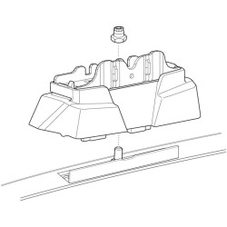 Купити Монтажный комплект Thule 7038 для Mercedes-Benz C-Class (W205)(sedan) 2014-2021 (TH 187038)