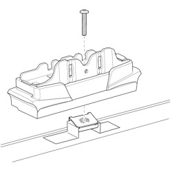 Купити Монтажный комплект Thule 7043 для Citroën Jumpy (mkII); Fiat Scudo (mkII); Peugeot Expert (mkII); Toyota ProAce (mkI) 2007-2016 (TH 187043)