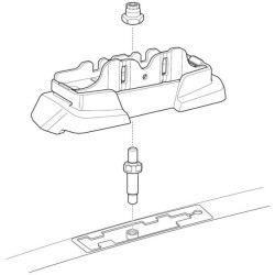 Купити Монтажный комплект Thule 7044 для Hyundai i30 (mkII)(hatch) 2011-2017; Kia Ceed (mkII)(hatch)(no glass roof) 2012-2018 (TH 187044)