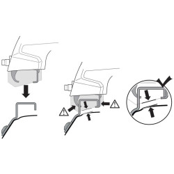 Купити Монтажный комплект Thule 6104 для Renault Sandero (mkI) 2007-2012; Dacia Sandero (mkI) 2007-2012 (TH 186104)