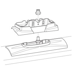 Купити Монтажный комплект Thule 7109 для Honda CR-V (mkII) 2001-2006 (TH 187109)