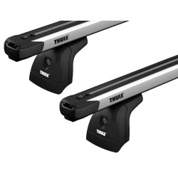 Buy The lugger in the staffing place thule slidebar for Renault Clio (MKIII) (Hatchbek) 2005-2014 / Modus (MKI) 2004-2012 (Th 891-751-3091)