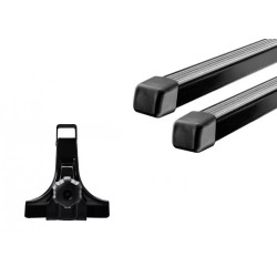 Buy Trunk on gutter (15cm) Thule Squarebar for Lada 2108; 2109; 21099; 2115 (MKI) 1984-2014 (Th 760-951)