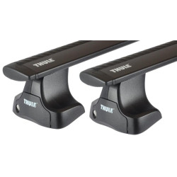 Купити Багажник на гладкую крышу Thule Wingbar Black для Renault Clio (mkII) 1998-2012 / Symbol (mkI-mkII) 1999-2013 (TH 960B-754-1119)
