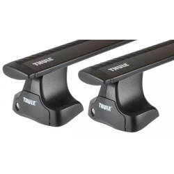 Купити Багажник на гладкую крышу Thule Wingbar Black для Renault Clio (mkII) 1998-2012 / Symbol (mkI-mkII) 1999-2013 (TH 960B-754-1119)