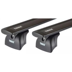 Купити Багажник на интегрированные рейлинги Thule Wingbar Black для Subaru Forester (mkII) 2003-2007 (TH 960B-753-4005)