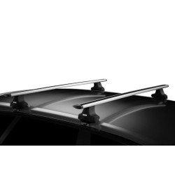 Buy The trunk on a smooth Thule Wingbar Evo Rapid for Honda Civic (MKVII) (Sedan) 2001-2005 (Th 7112-754-1243)