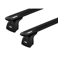 Buy The lugger in the staffing Mesta Thule Wingbar Evo Rapid Black for Renault Modus (MKI) 2004-2012 (Th 7112b-751-3091)