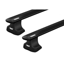 Buy The trunk on a smooth thule wingbar evo rapid Black for Nissan Primera (MKIII) (P12; W12) 2002-2007 (Th 7112b-754-1258)