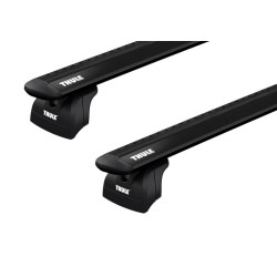 Buy The trunk in the staffing Mesta Thule Wingbar Evo Rapid Black for Mitsubishi Lancer (MKX) 2008-2017 (Th 7112b-753-3071)
