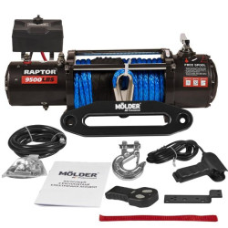 Купити Лебідка Molder Raptor 9500lbs (5.5hp/4.1kw; 265:1) синтетичний трос
