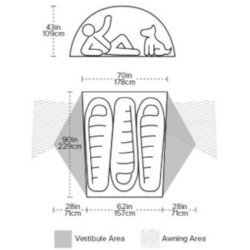 Купити Намет Big Agnes Copper Spur HV UL3