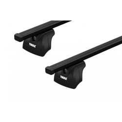 Купить Багажник на интегрированные рейлинги Thule Squarebar Evo Rapid для Ford Everest (mkIII) 2016-2021 (TH 7123-753-4070)