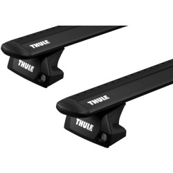 Buy The trunk on the integrated Thule Wingbar Evo Black rails for Opel Astra (MKIV) (J) (J) 2009-2015 (Th 7112b-7106-6023)
